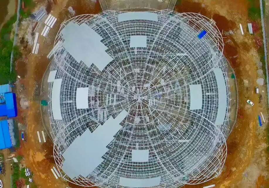 华阴体育馆网架